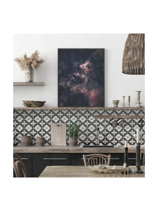 Πίνακας Night Sky Stars Clouds Νυχτερινός Ουρανός Αστέρια Σύννεφα 70x100