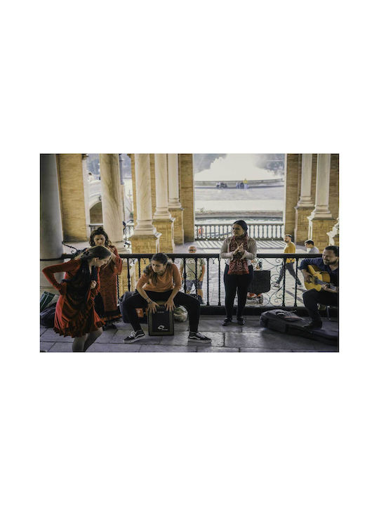 Gemälde Street Musicians Performing Μουziker Des Straßen 150x100