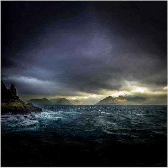 Painting Stormy Sea Mountains Stormy Sea Mountains 110x110