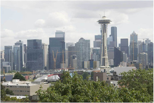 Πίνακας Seattle Skyline Space Needle Skyline Skyline Space Needle 150x100