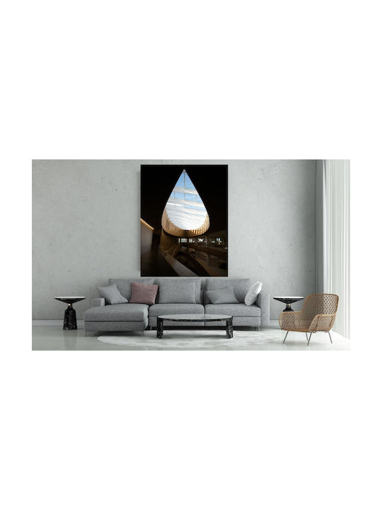 Πίνακας Modern Architectural Space Unique Skylight Μοντέρνος Αρχιτεκτονικός Χώρος Μοναδικό Φεγγίτη 80x120