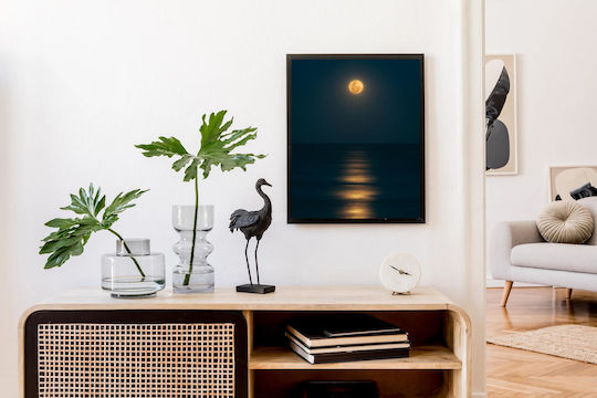 Πίνακας Moonlit Sea Φεγγαρόλουστη Θάλασσα 70x100