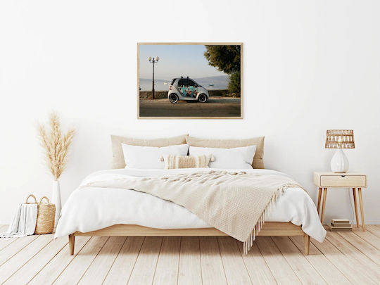 Decorated Car By The Seaside Διακοσμημένο Αυτοκίνητο Δίπλα Στη Θάλασσα