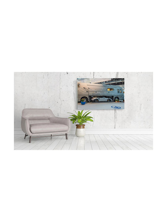 Панел Luxury Motorhome Sports Car Полукласически Автодом Спортен Автомобил 65x40