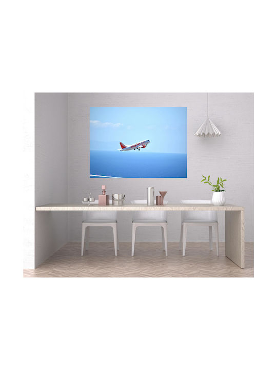 Panou Avion Decolare Peste Mare 100x70