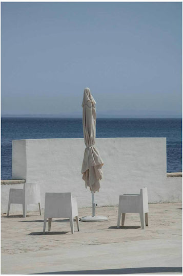 Painting Calm Seaside Patio Quiet Coastal Courtyard 100x150