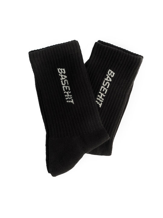 Basehit Unisex High Socks 2-pairs 242.bu08.05-black