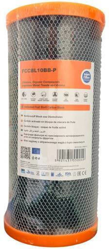 Aqua Filter Big Blue Συσκευή Φίλτρου Νερού Διπλή Κεντρικής Παροχής Διατομής 1'' BBPSCBLP10
