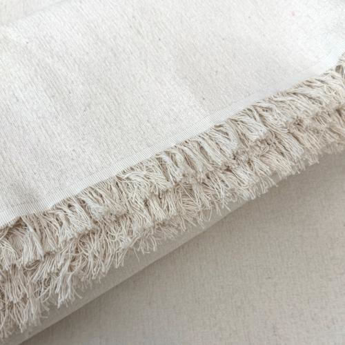 Linea Home Val Throw Ecru