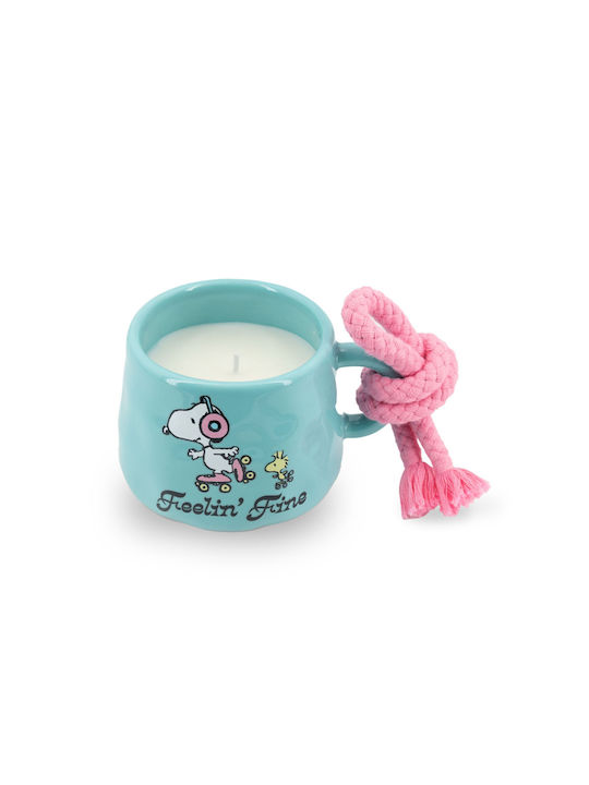 Relaxdays Lumânare Aromatică în Borcan cu Miros de Rose 200gr