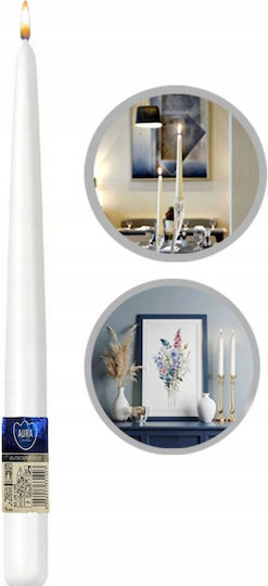 Aura Glass Κηροπηγίου Λευκό Aura Glass Κηροπηγίου Λευκό