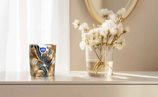 Aura Glass Ароматична Свещ Кафява