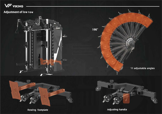 Viking Power Station Crossover/Poliorgan cu Greutăți 452kg
