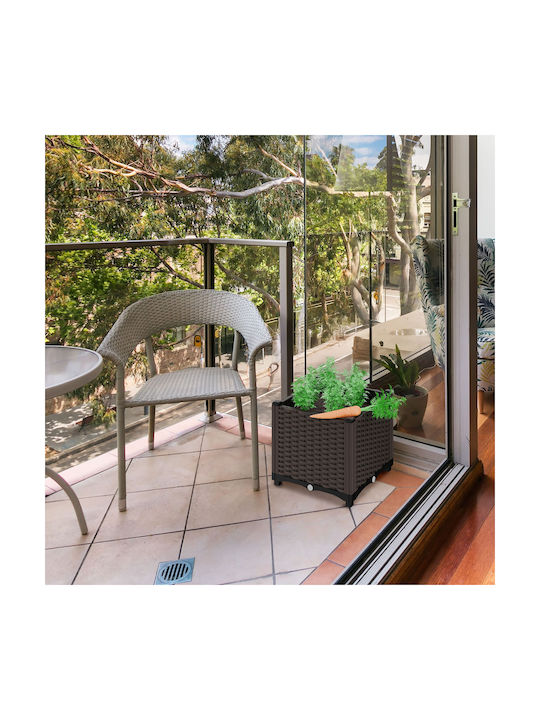 Relaxdays Γλάστρα 40x40x40εκ.