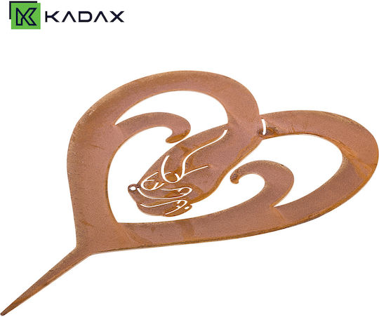 Kadax Градинска Декорация Металик 20x26см 47380