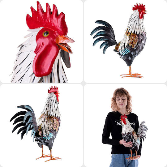 Kadax Piatră Decorativă Pentru Grădină Metalică 46887