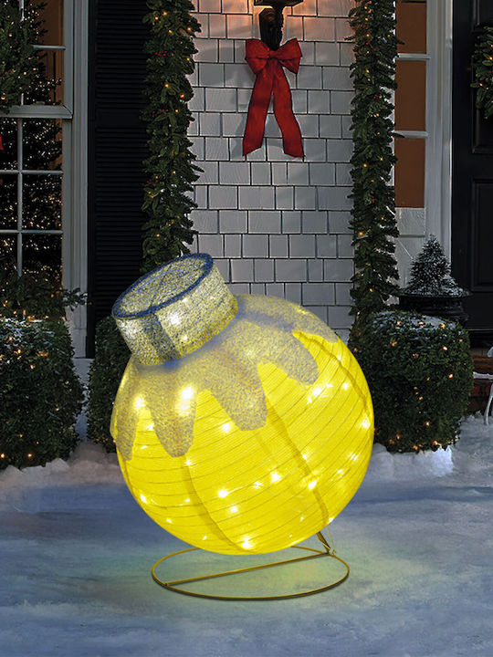Light Decoration Christmas Ball 60 Led 83 Cm Gold Warm White Lighting