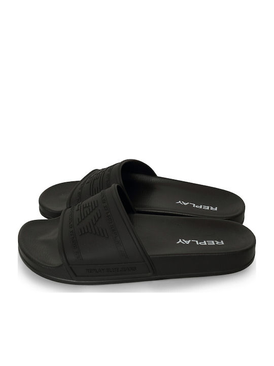 Herren Slides Schwarz