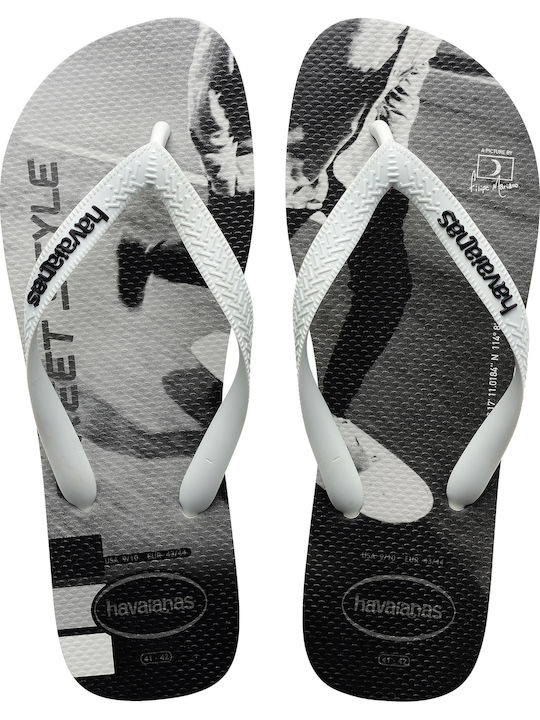 Hype Men's Flip Flops White