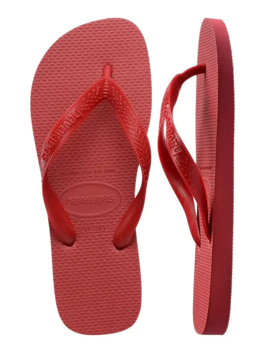 Top Ανδρικά Flip Flops Κόκκινα