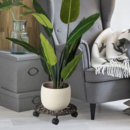 Relaxdays Suport Pentru Plante Maro 7.5x33.5x33.5cm