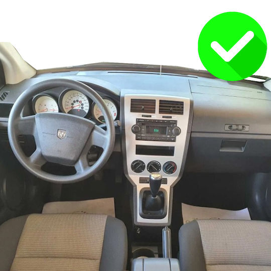 Carmedia Auto-Audiosystem Dodge Kaliber 2006-2012 (Bluetooth/USB/WiFi/GPS/Apple-Carplay/Android-Auto) mit Touchscreen 10"
