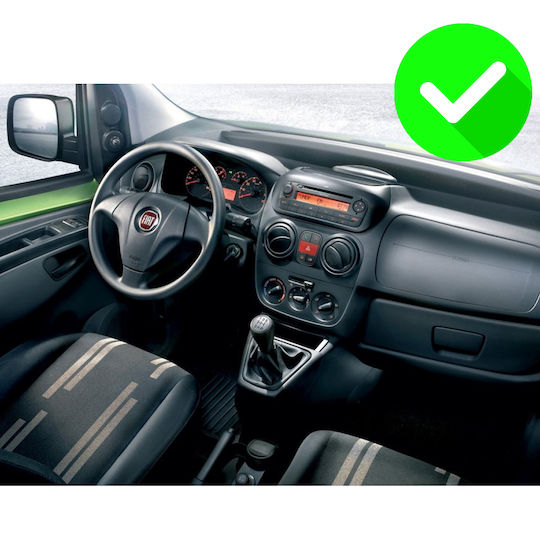 Carmedia Автомобилна Аудио Система За Fiat Fiorino / Qubo Citroen Nemo 2008-2018 Bluetooth USB WiFi GPS Apple CarPlay Android Auto С Touch Screen 10"