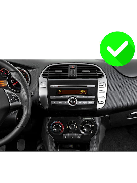 Carmedia Car Audio System for Fiat Bravo 2007 (Bluetooth/USB/WiFi/GPS/Apple-Carplay/Android-Auto) with Touch Screen 9"