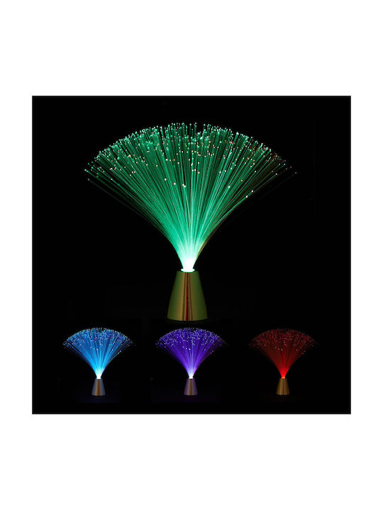 Relaxdays Dekoratives Tischlicht LED 33x33x33cm