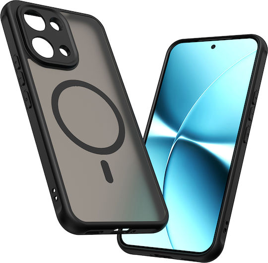 Techsuit Halofrost II Umschlag Rückseite Kunststoff Schwarz (Poco X8 Pro Max)