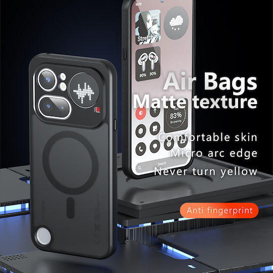 Techsuit Purefrost Umschlag Rückseite Silikon Schwarz (Nichts Phone (4a))