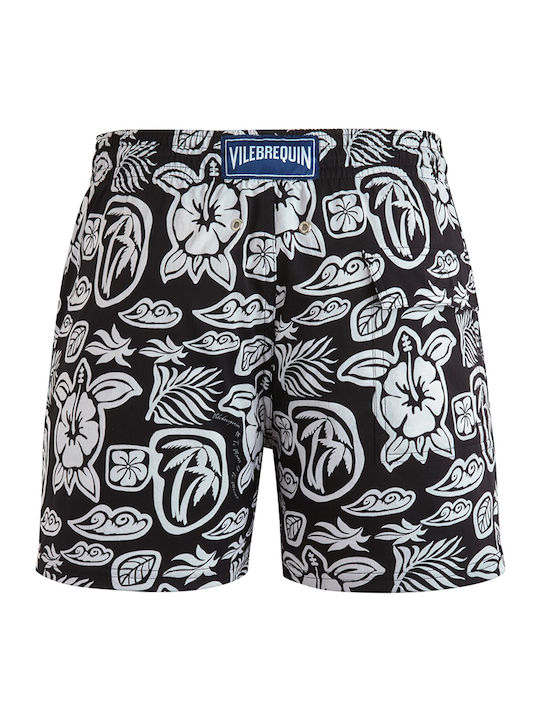 Herren Badebekleidung Shorts Black mit Mustern