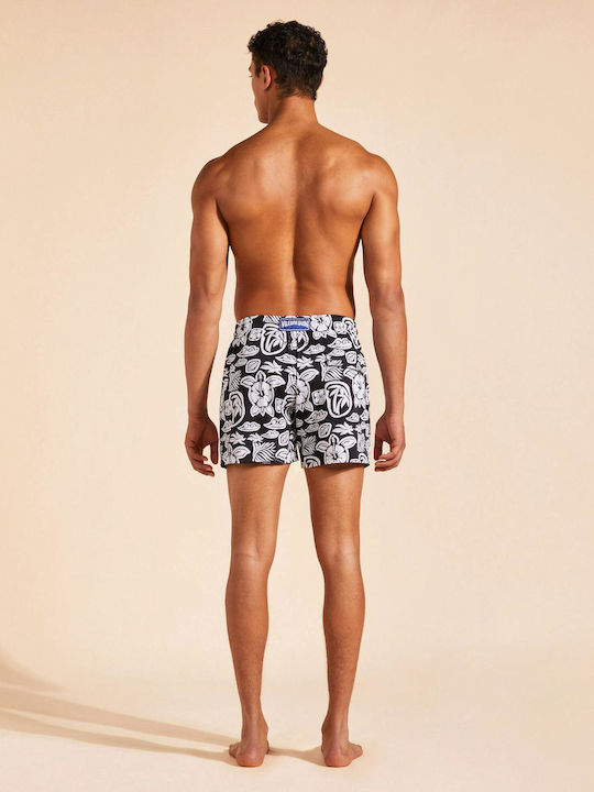 Herren Badebekleidung Shorts Black mit Mustern