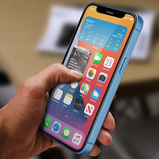 Puro Anti-Bacterial Tempered Glass (iPhone 12 mini) SDGABIPHONE1254