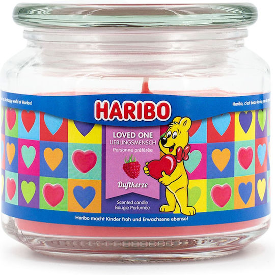 Relaxdays Aromatisches Kerze in Gefäß Rote 300gr