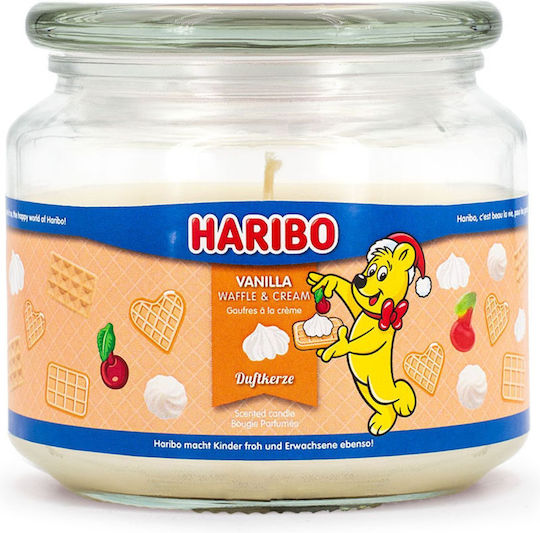 Relaxdays Aromatisches Kerze in Gefäß Beiges 300gr
