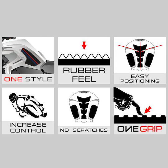 Onedesign Honda Cbr 1000 Rr 2004-2007 Klebender Tankschutz Schutzaufkleber