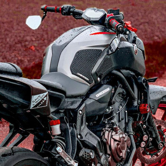 Стикер за резервоар Onedesign Tank Grip Yam Mt07 Черен Hdr273