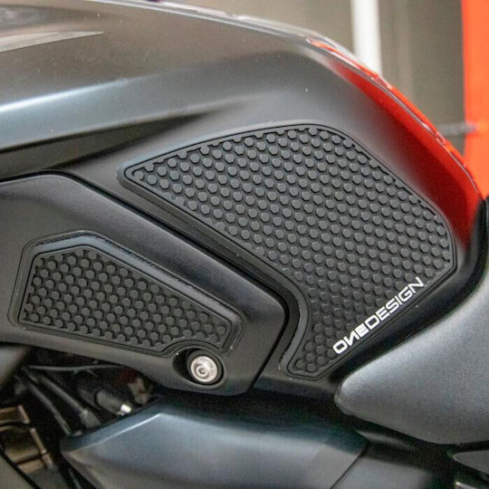 Стикер за резервоар Onedesign Tank Grip Yam Mt07 Черен Hdr273