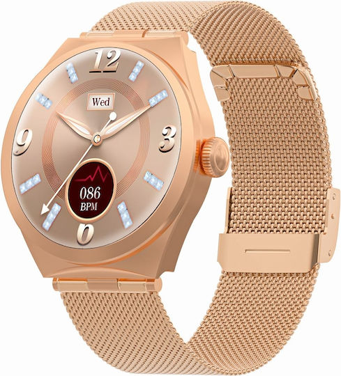 Smartwatch Gravity Rose Gold Gt25-1