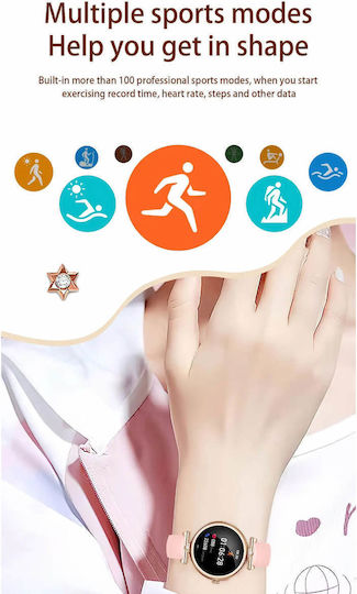 Microwear AK73 Smartwatch with Heart Rate Monitor Silver