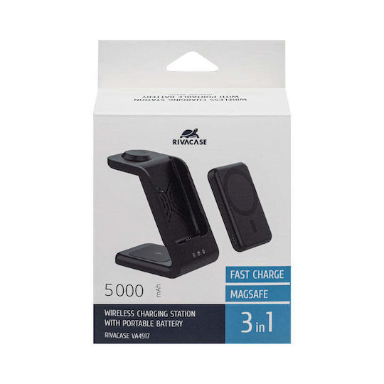 Rivacase Magsafe Charger 15W Blacks