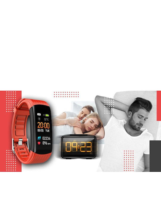 Giewont Gw200-1 Black-red Smartwatch 2 Straps