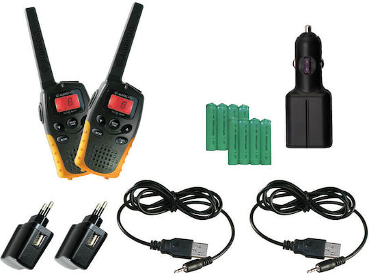 Albrecht Tectalk Sport Wireless Transceiver PMR with Monochrome Screen Set of 2pcs