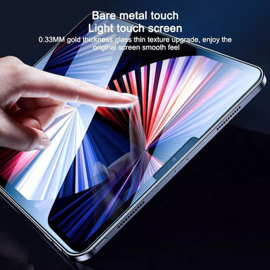 Ipad Air 11 2025 2024 Easy Install Box Dust-free Hd Curved Edge Anti-fingerprint Tempered Glass Tablet Film