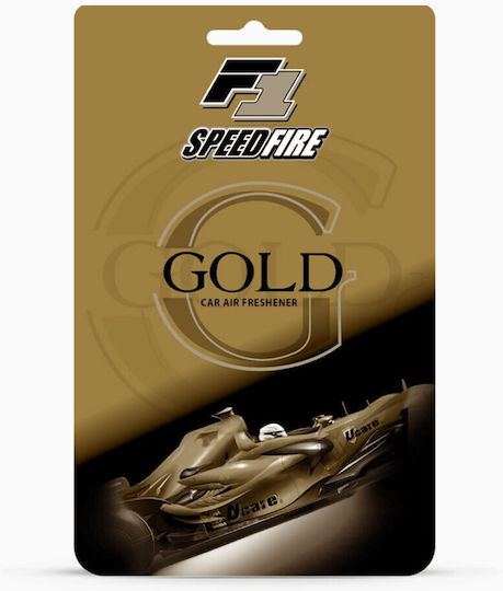 Ucare Car Air Freshener Tab Pendand F1 Gold