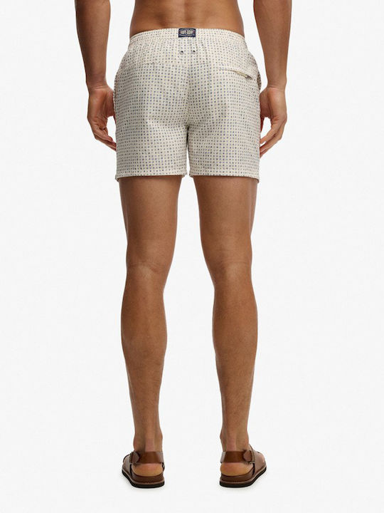 Superdry Stud Men's Swim Shorts White