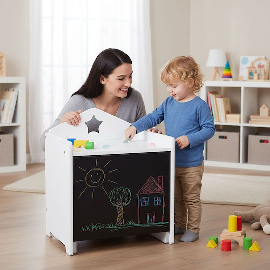 Kids Desk White Relaxdays
