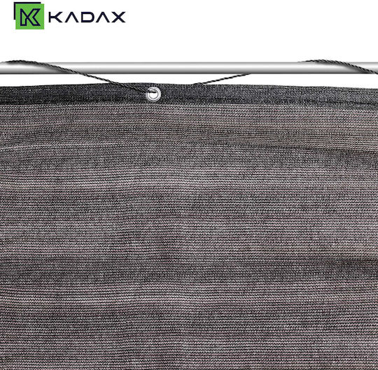 Kadax Δίχτυ / Πανί Σκίασης Μαύρο 1x5m 180gr/m²