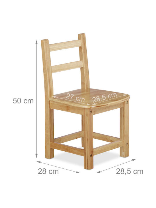 Kinderstuhl Beige 50x28x28.5cm